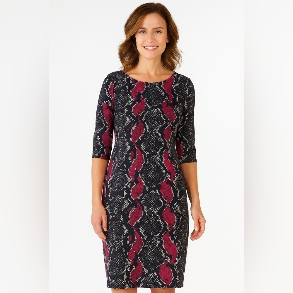 jude connally monique snakeskin Magenta python Stretch Jude Ponte snake